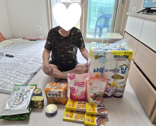 청주주님의교회, 주부식 지원(8월)